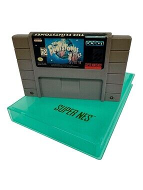 The Flintstones (Super Nintendo SNES)‎ Game Cartridge Authentic TESTED